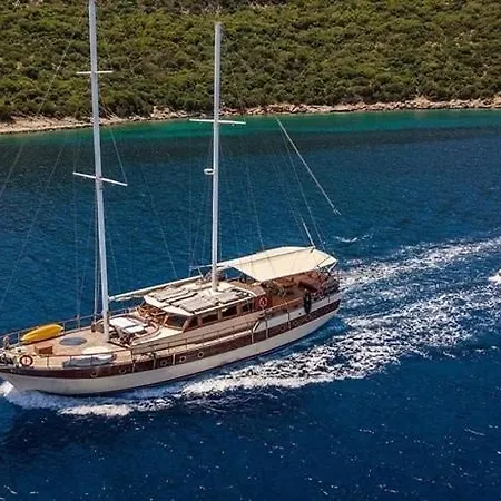 Botel Luxury Private Boat Gulet With Crew And Cook For 8 Guests Bodrum